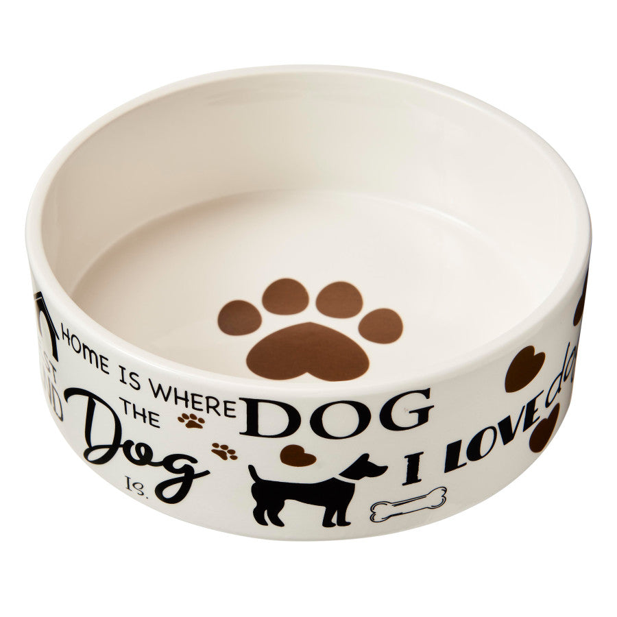 Spot I Love Dogs Dog Dish