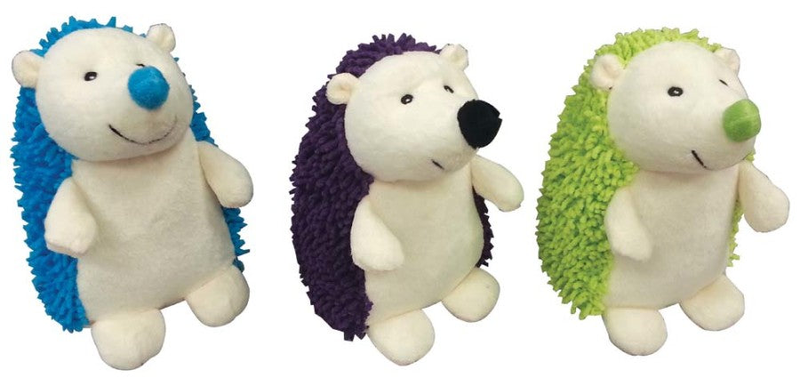 Spot Giggler Plush Dog Toy Hedgehog
