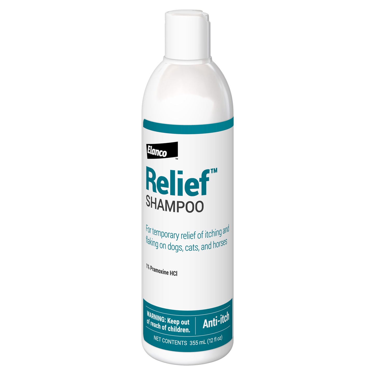 Elanco Relief Pet Shampoo w/Pramoxine and Colloidal Oatmeal - 1ea/12 oz