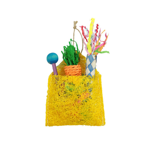 A & E Cages Nibbles Veggie Pouch Small Animal Chew Toy