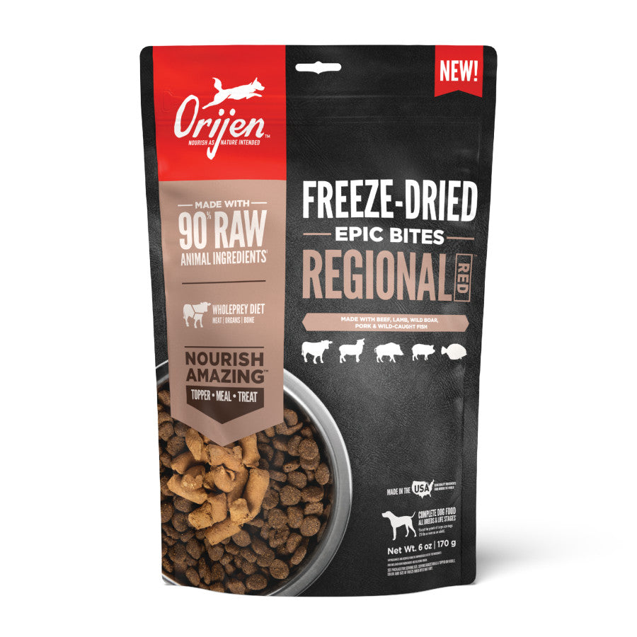 Orijen Epic Bites Freeze-Dried Dog Food