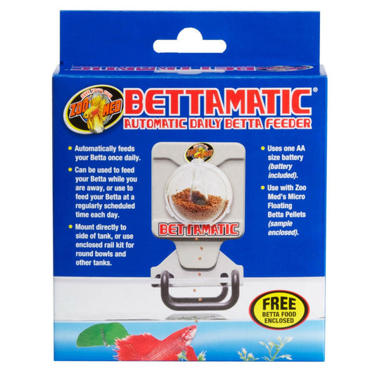 Zoo Med Bettamatic® Automatic Daily Betta Feeder.