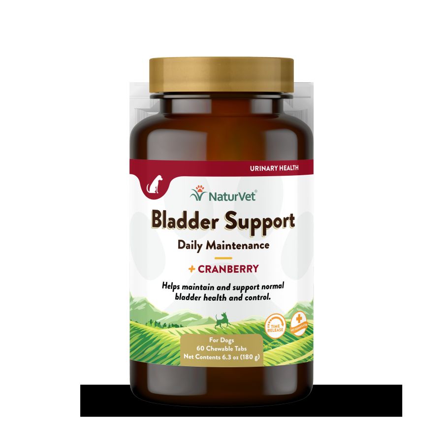 NaturVet Bladder Support Daily Maintenance + Cranberry Chewable Tabs for Dogs