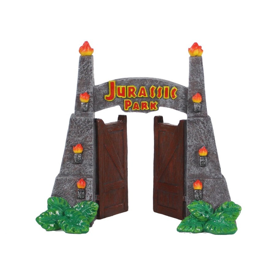 Penn-Plax Officially Licensed Universal Studios Jurassic Park Gates Décor