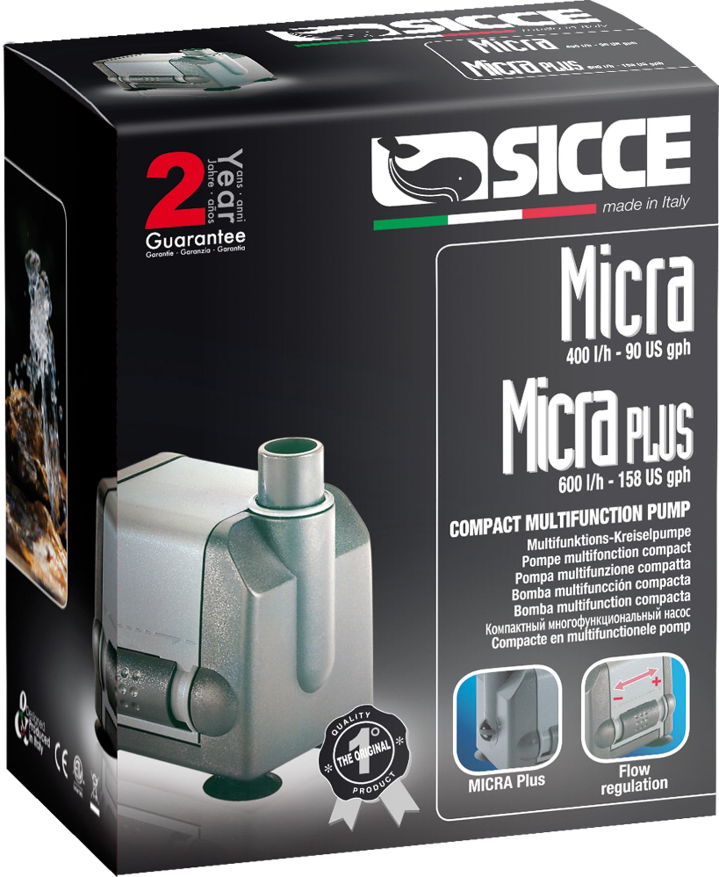 Sicce MICRA Pump - 90 GPH - 1ea