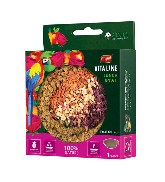 A & E Cages Vitapol Vitaline Millet Lunch Bowl for all Size Birds