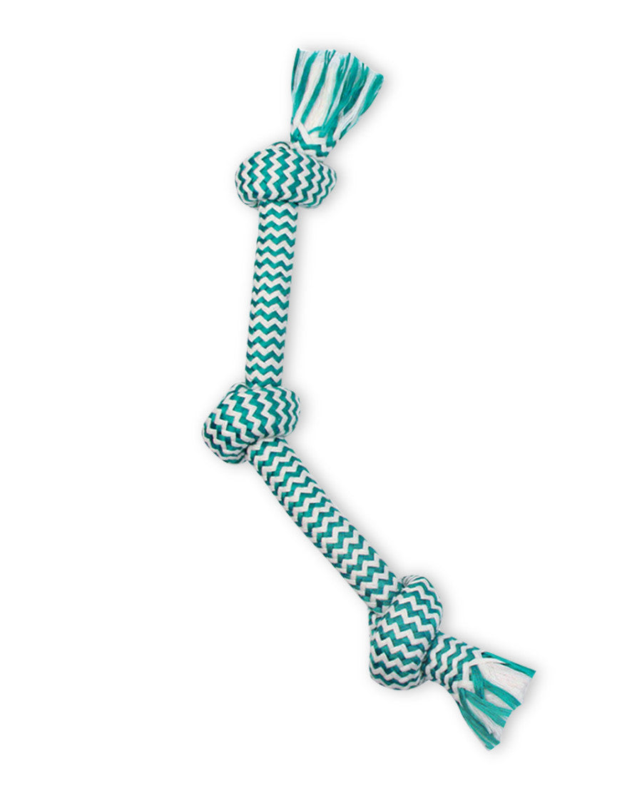 Mammoth Pet Products EXTRA FRESH 3 Knot Tug Toy
