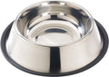 Spot Stainless Steel Mirror Finish No-Tip Dog Bowl