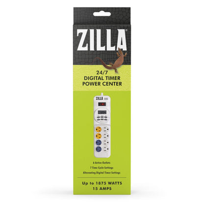 Zilla 24/7 Digital Timer Power Center Zilla