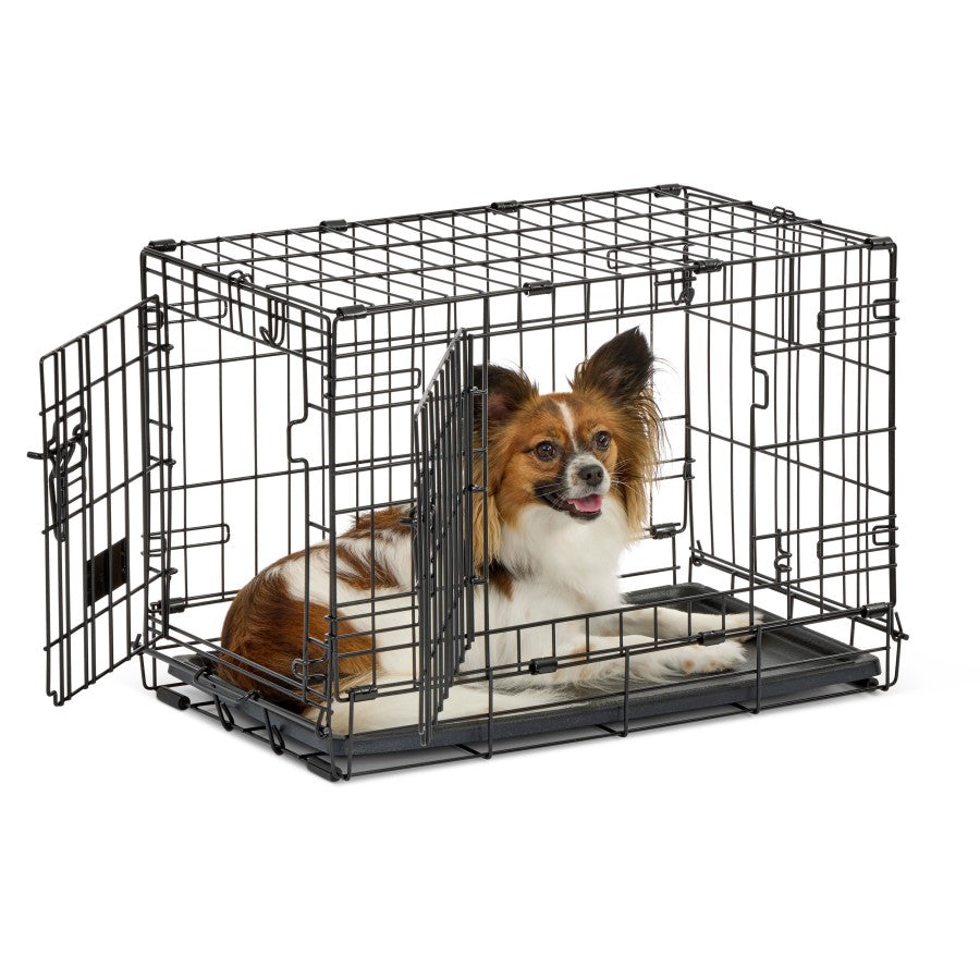 MidWest Homes for Pets Contour Double Door Dog Crate