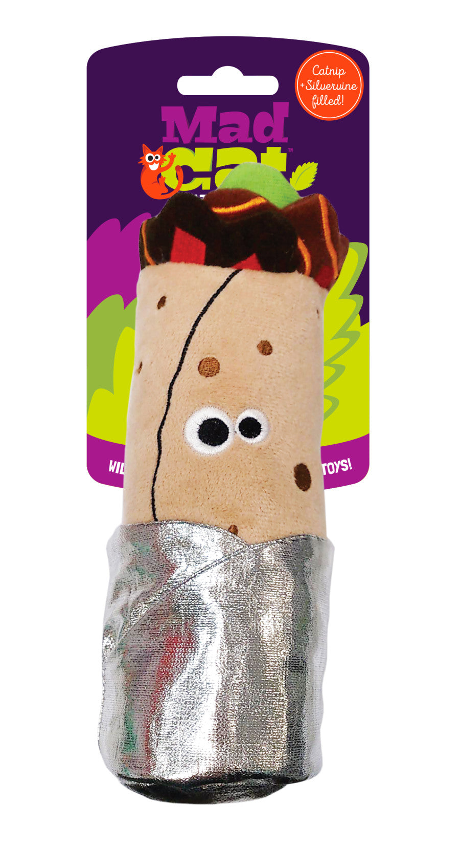 Mad Cat Big Purrito Kicker Cat Toy