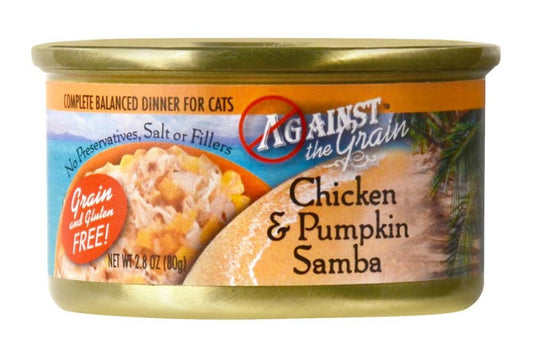 Against the Grain Chicken & Pumpkin Samba Dinner Wet Cat Food
