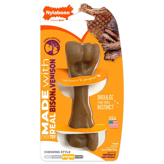 Nylabone Strong Chew Femur Bone Dog Chew Toy