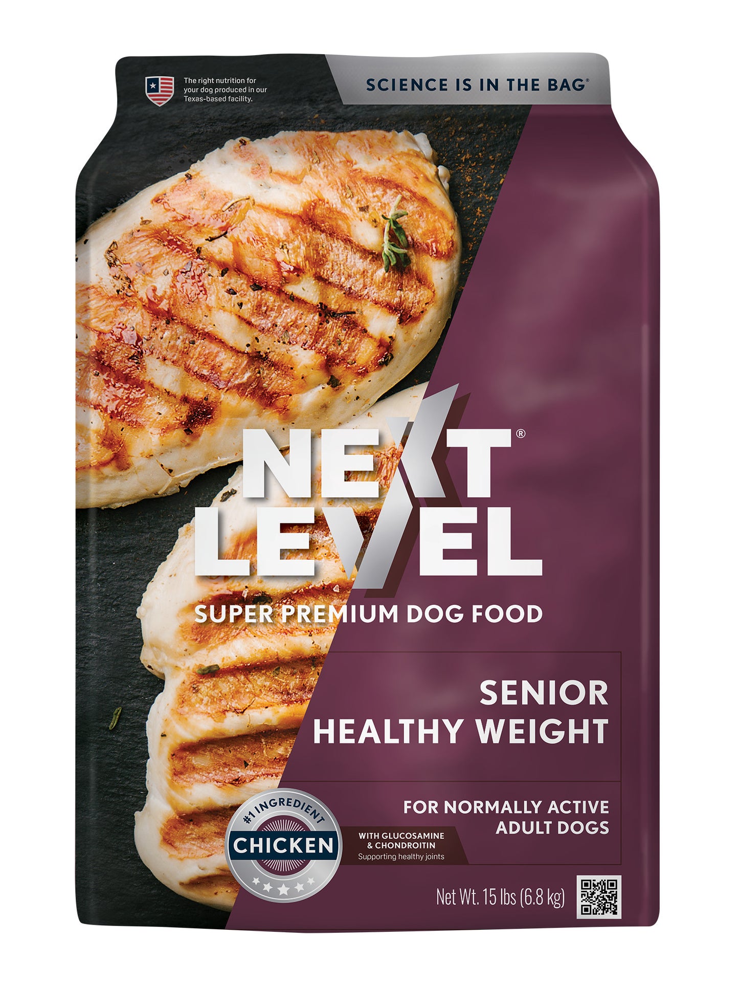Next Level Senior Healthy Weight Dry Dog Food