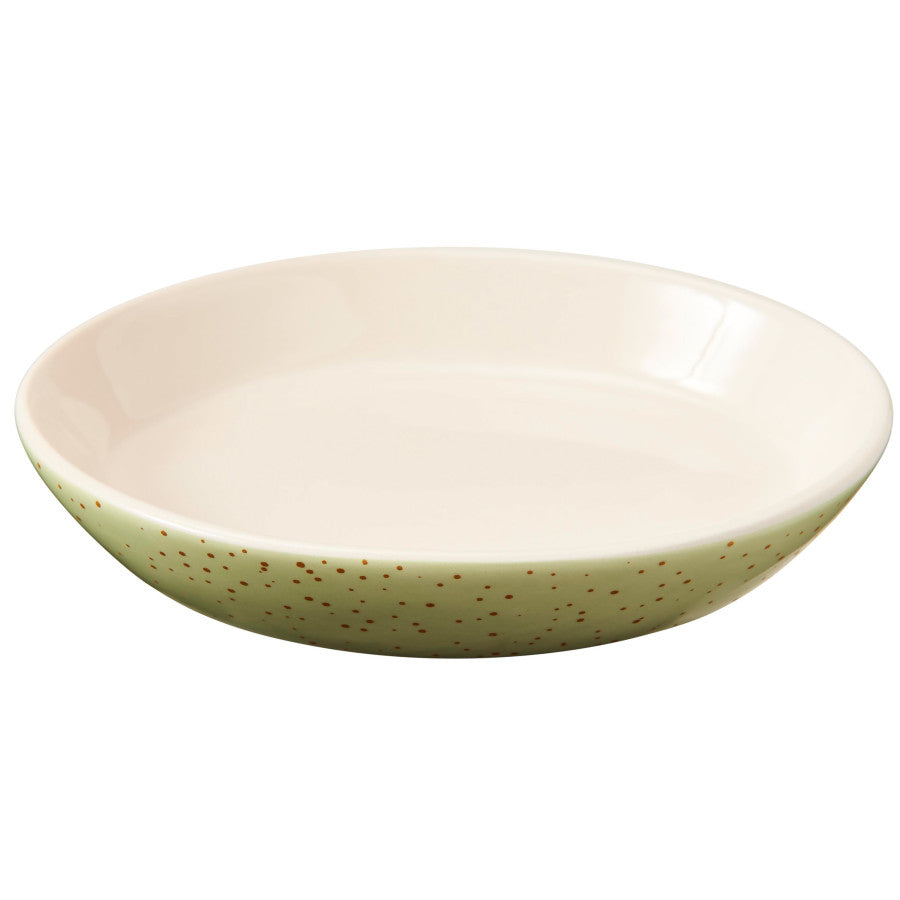 Spot Speckled Oval Cat Dish