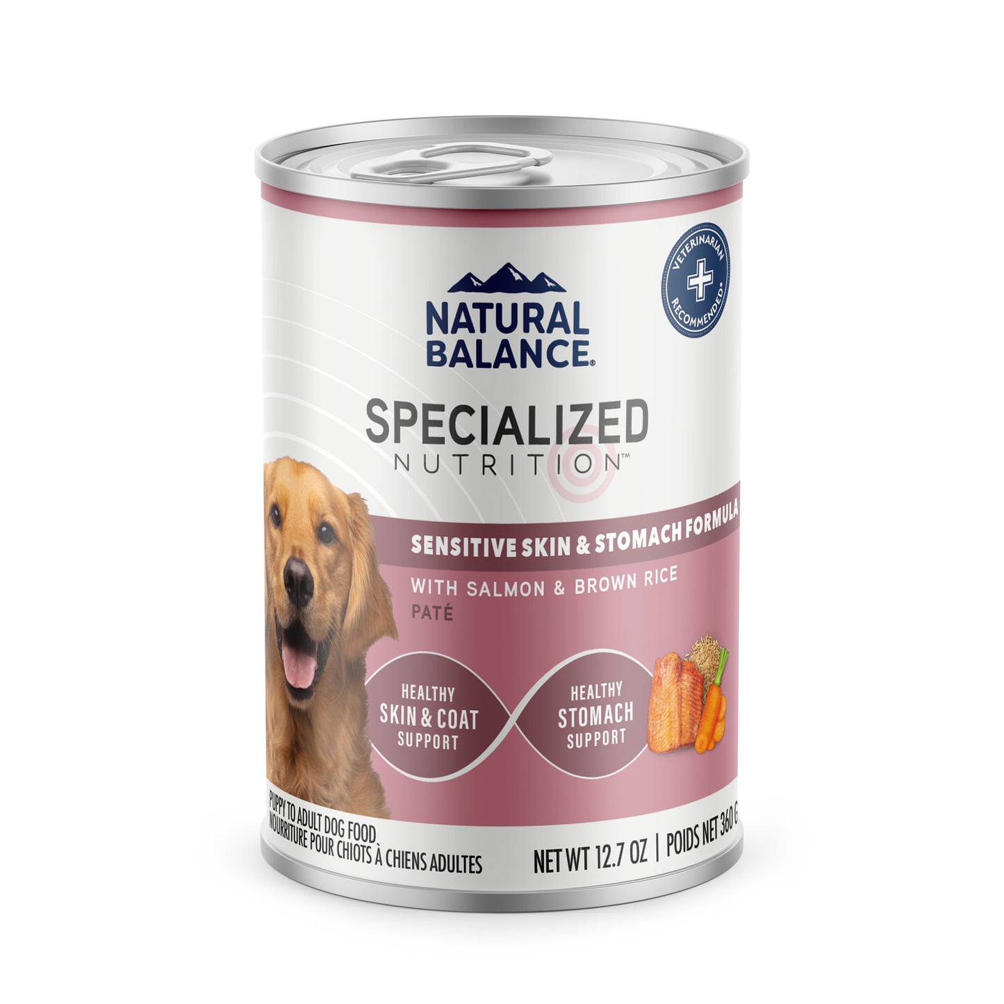 Natural Balance Pet Foods Specialized Sensitive Skin and Stomach Canned Dog Food