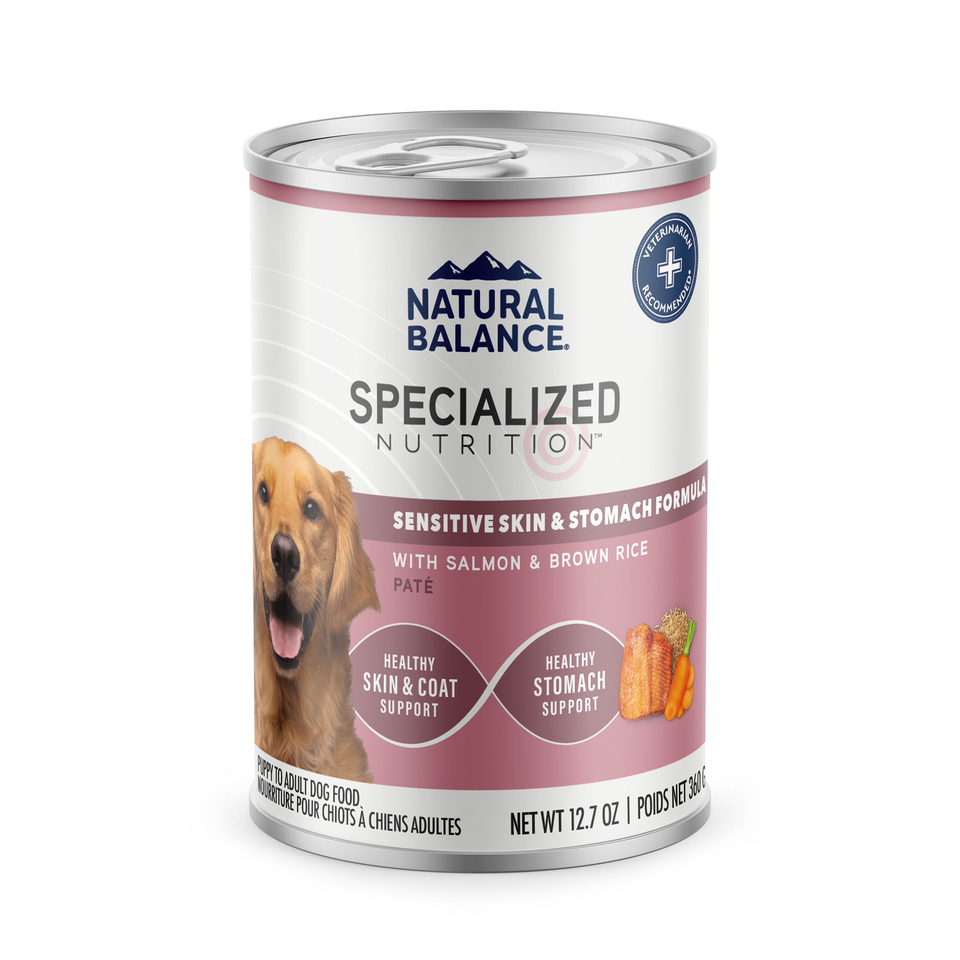 Natural Balance Pet Foods Specialized Sensitive Skin and Stomach Canned Dog Food