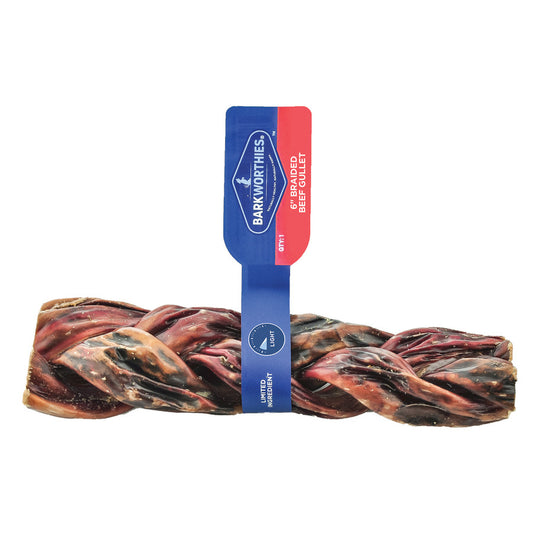 Barkworthies Braided Beef Gullet