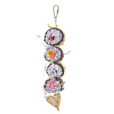 A & E Cages Happy Beaks Cali Roll Sushi Stack Hanging Bird Toy