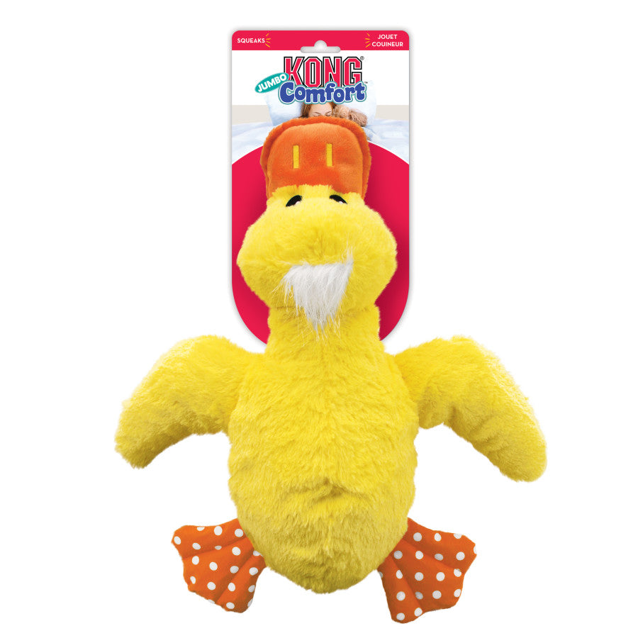 KONG Comfort Duck Jumbo Dog Toy