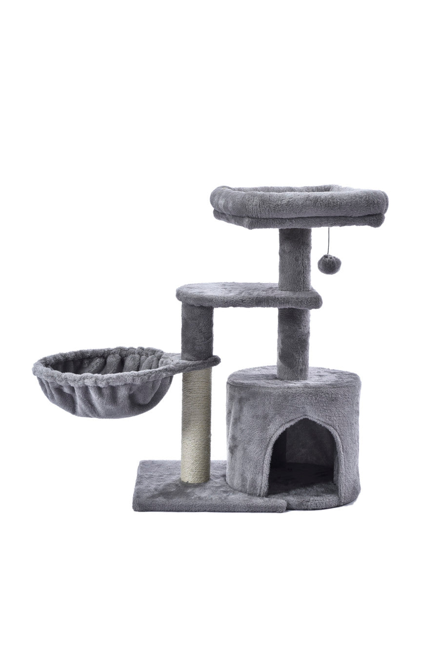 Max & Marlow Multi-Level Cat Tree with Bed 31.5in