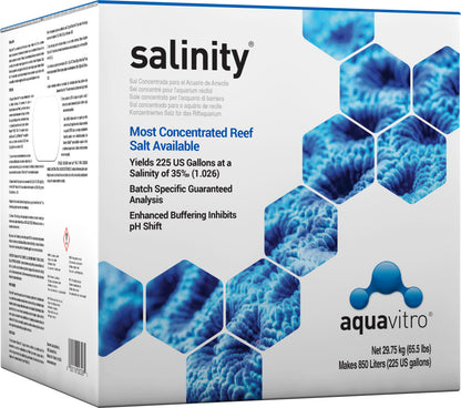 aquavitro Salinity for Reefs Salt Mix