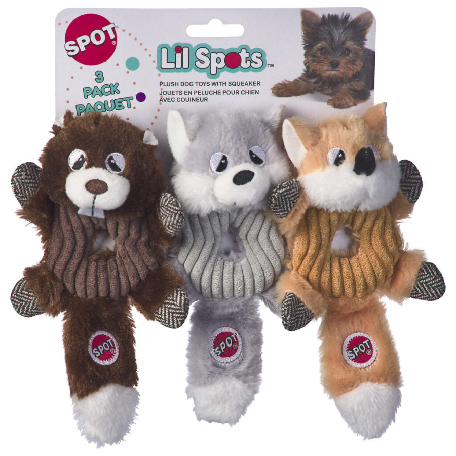 Spot Lil Spots Donut Crinklers Dog Toy