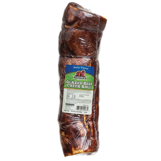 Redbarn Pet Products Glazed Beef Cheek Roll Dog Treat