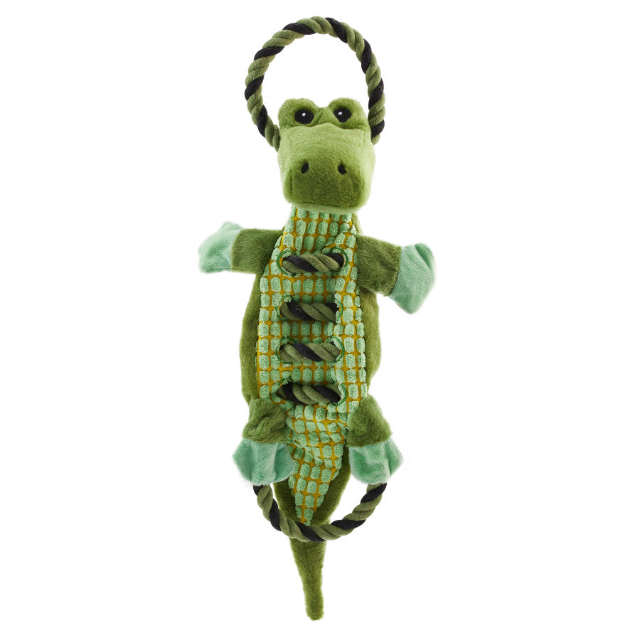 Charming Pet Products Ropiez Gator Dog Toy
