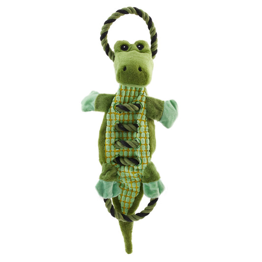 Charming Pet Products Ropiez Gator Dog Toy