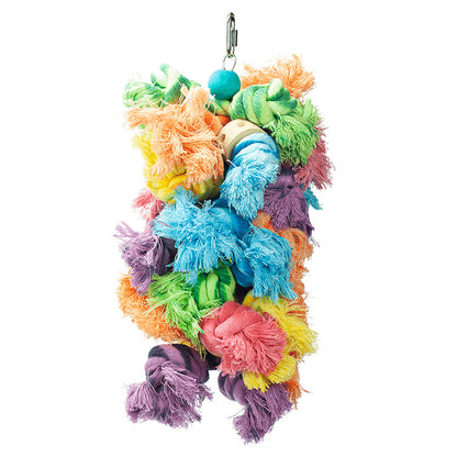 A & E Cages Happy Beaks Wooly Monster Bird Toy