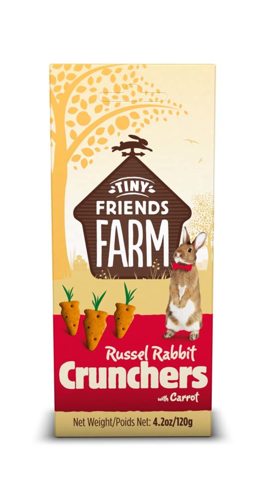 Tiny Friends Farm Russel Rabbit Crunchers w/Carrot