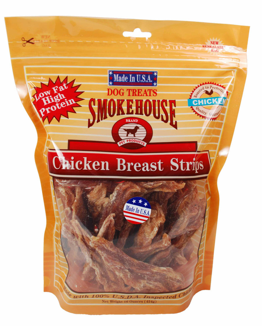 Smokehouse USA Made Chicken Strips Dog Treat