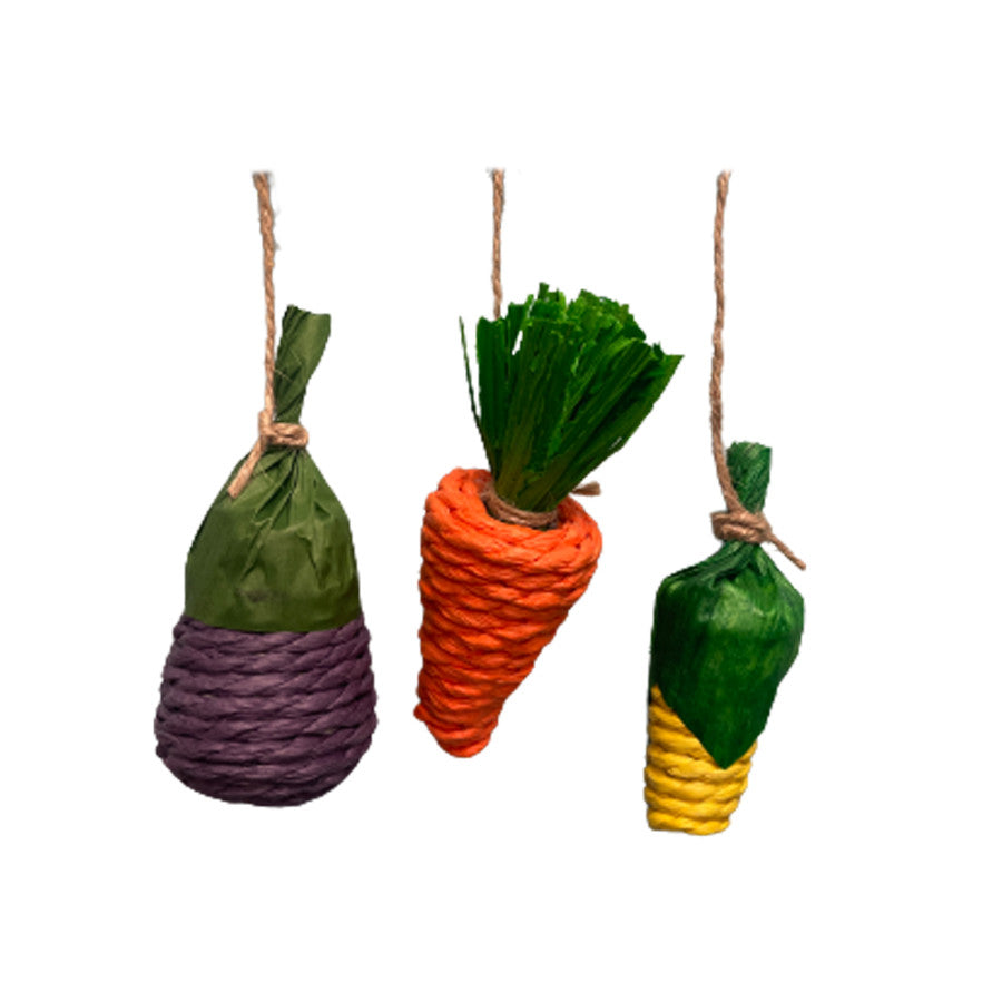 A & E Cages Nibbles Veggie Patch Small Animal Chew Toy