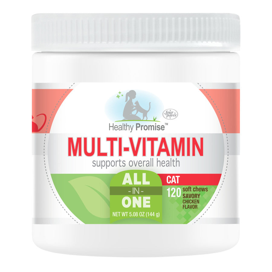 Four Paws Healthy Promise Multi-Vitamins For Cats