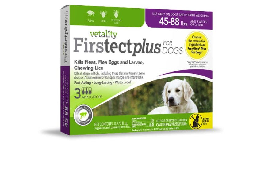 SPECIALS RESOURCES CONTACT US MY ACCOUNT Central Plus Central Plus - Items For Aurora Customer View Printable View Vetality Firstect Plus Flea & Tick for Dogs 1ea Vetality Firstect Plus Flea & Tick for Dogs