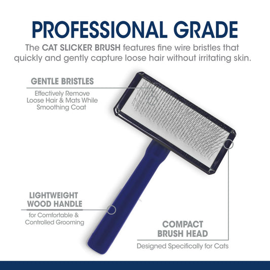 Four Paws Magic Coat® Professional Series Cat Slicker Brush.