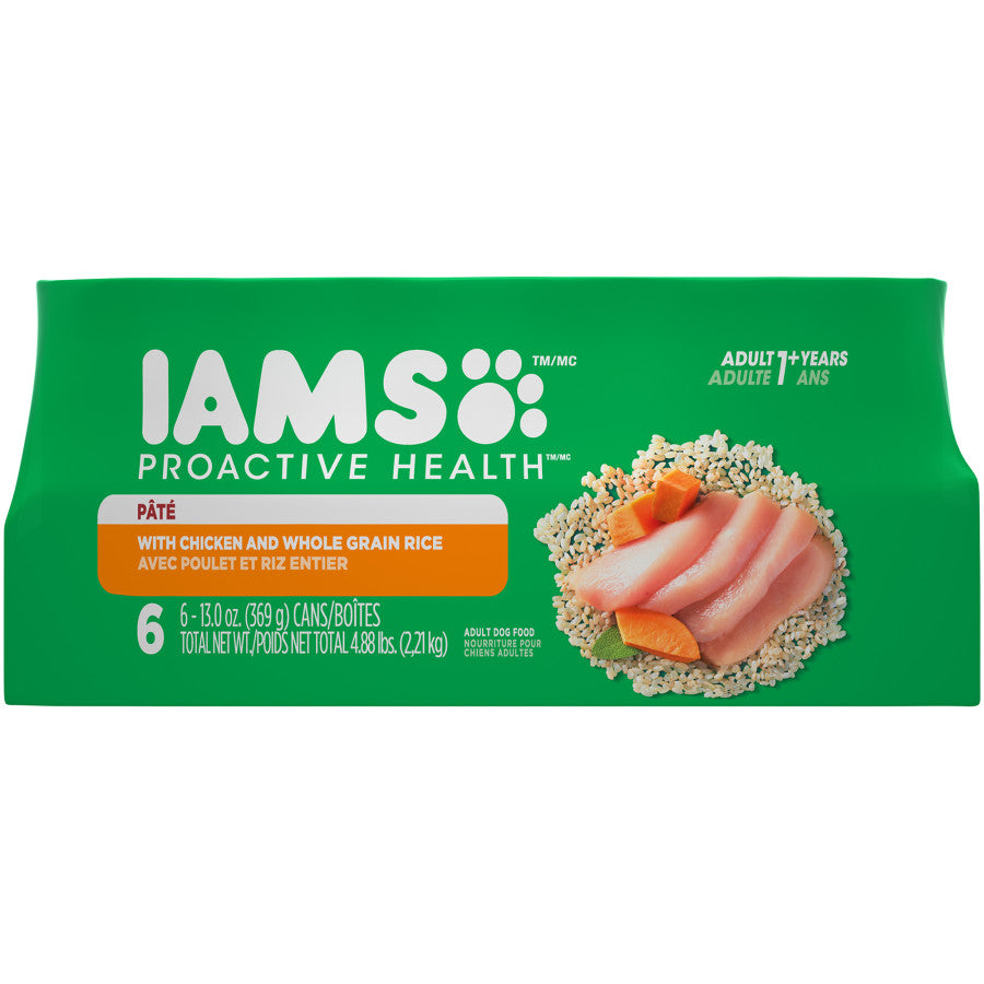 IAMS Proactive Health Paté Adult Wet Dog Food