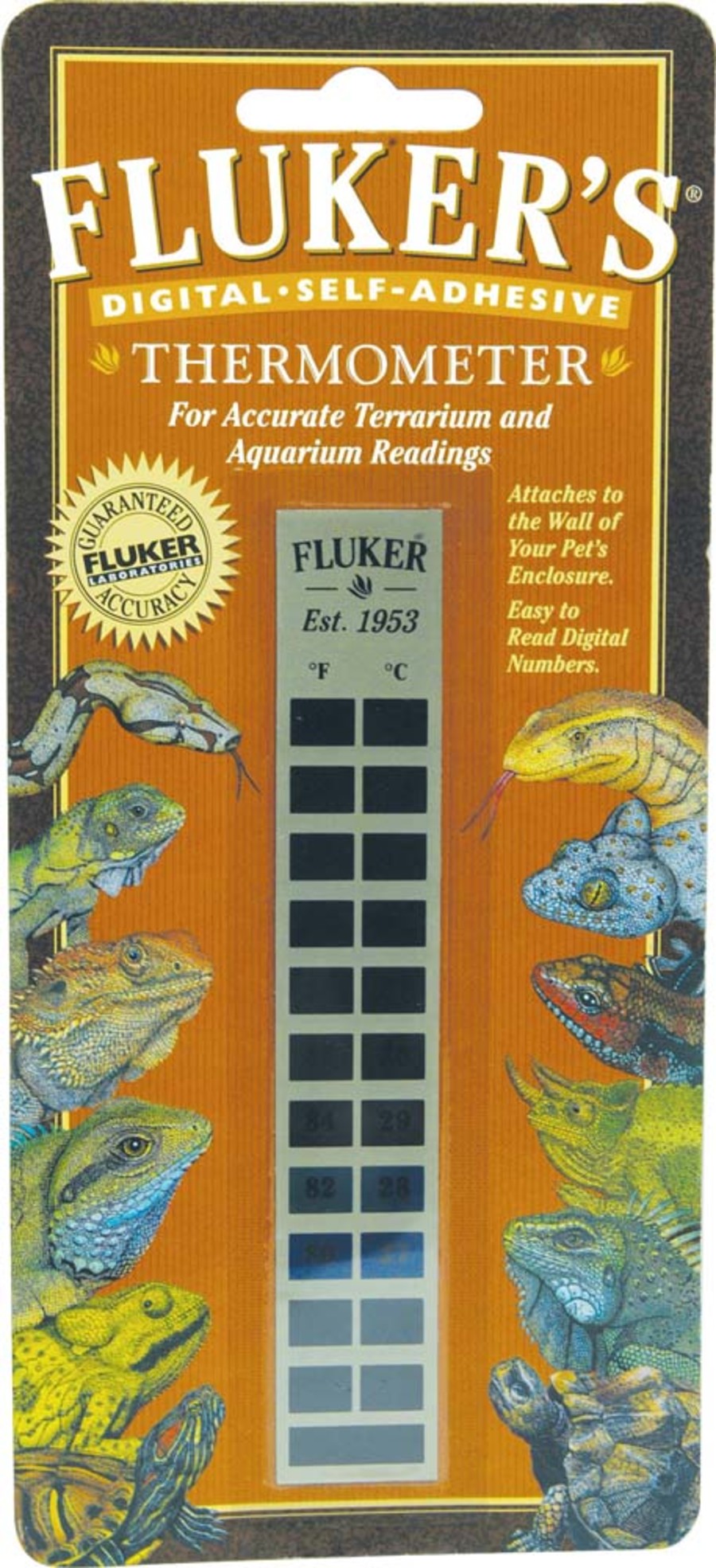 Fluker's Digital Self-Adhesive Thermometer