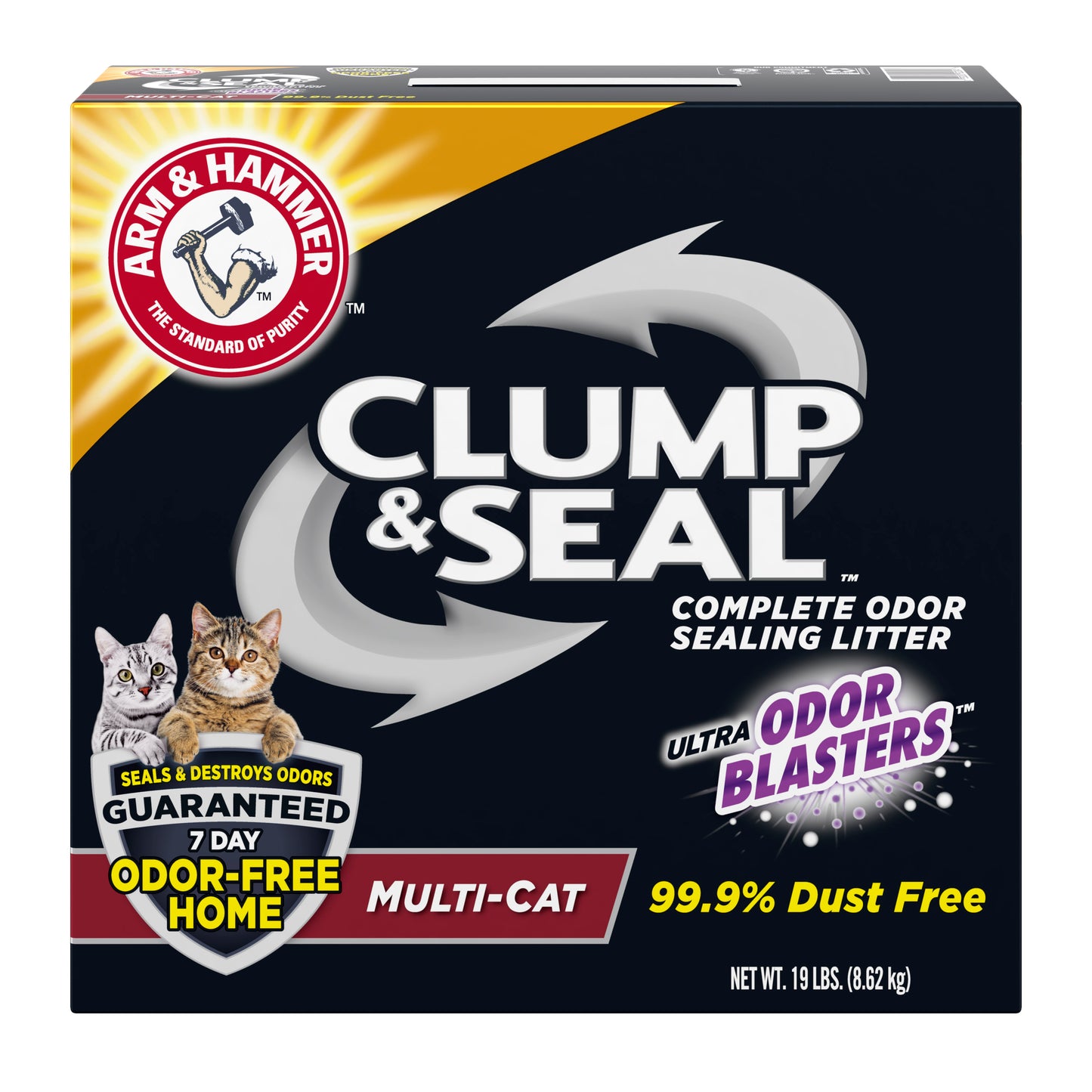 Arm and Hammer Clump and Seal Multi-Cat Cat Litter