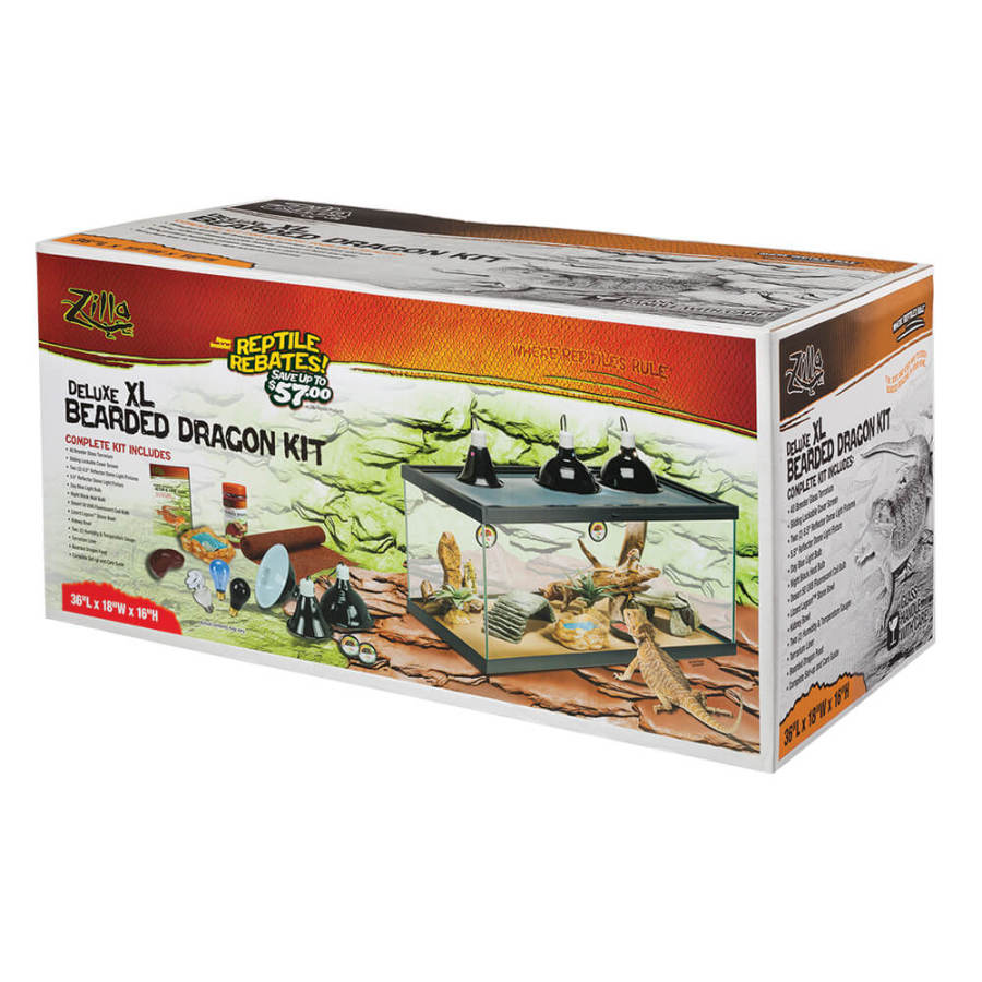 Zilla Deluxe Bearded Dragon Kits
