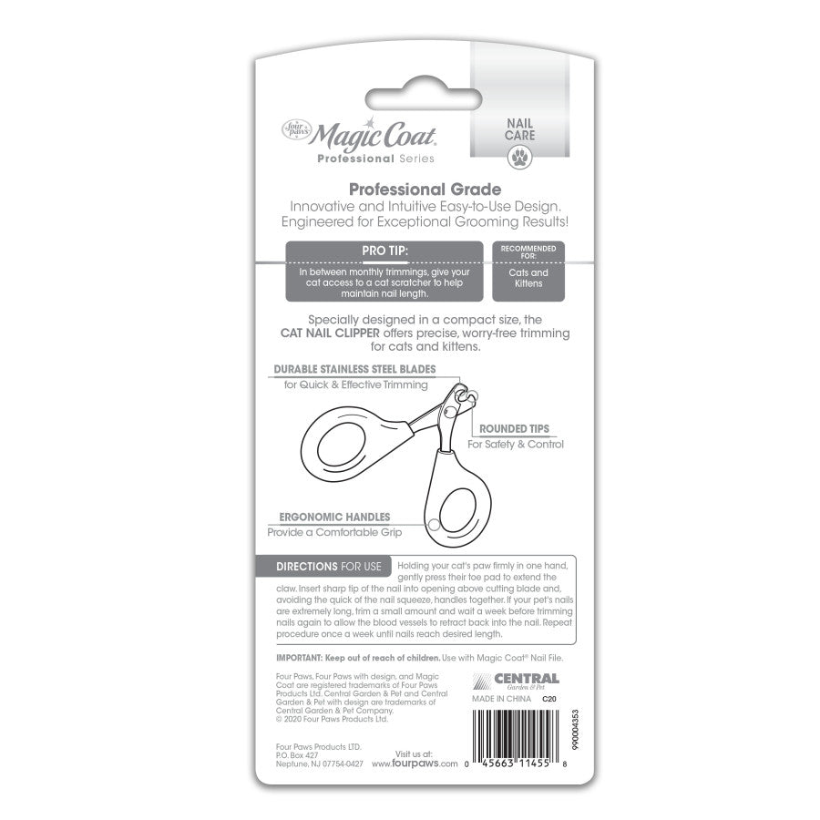 Four Paws Magic Coat® Professional Series Cat Nail Clipper.