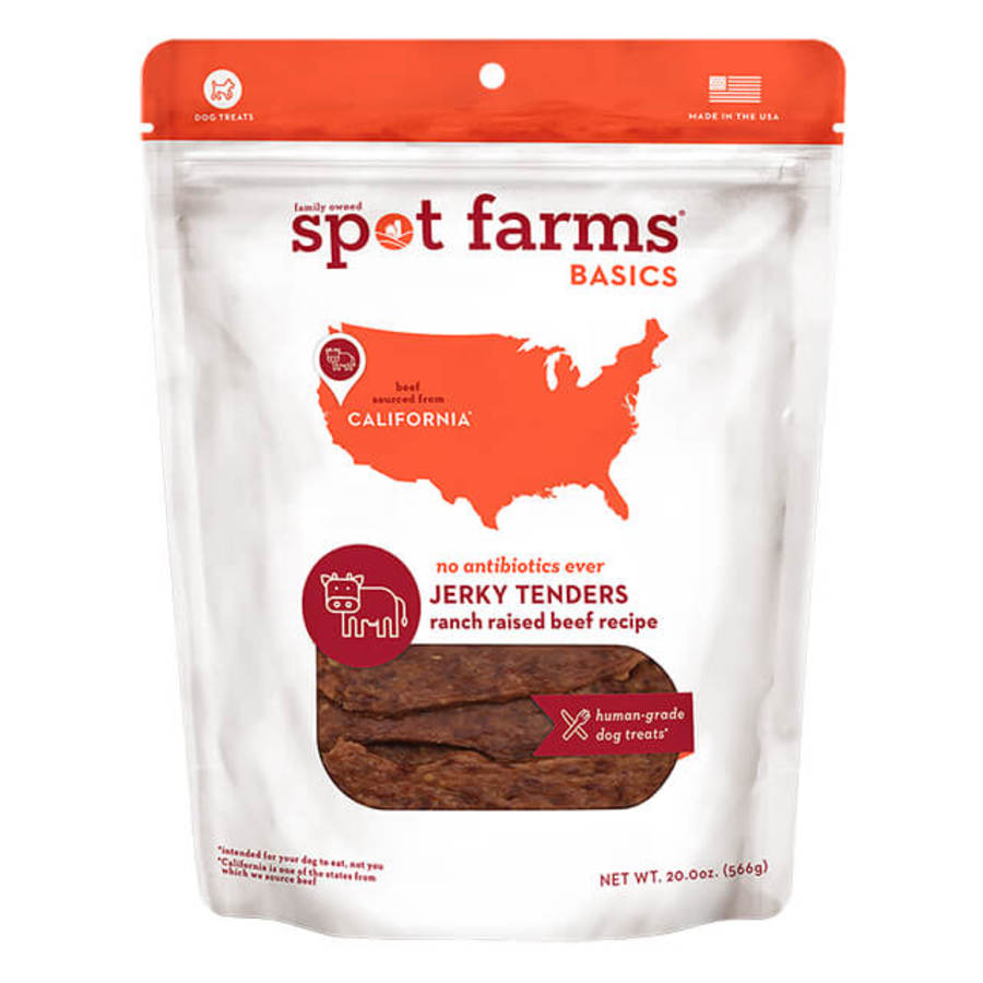 Spot Farms Basics Jerky Tenders Dog Treats