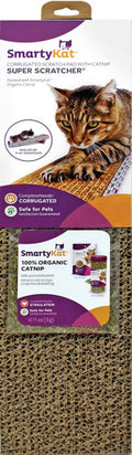 SmartyKat Super Scratcher Single Wide Corrugate with Catnip