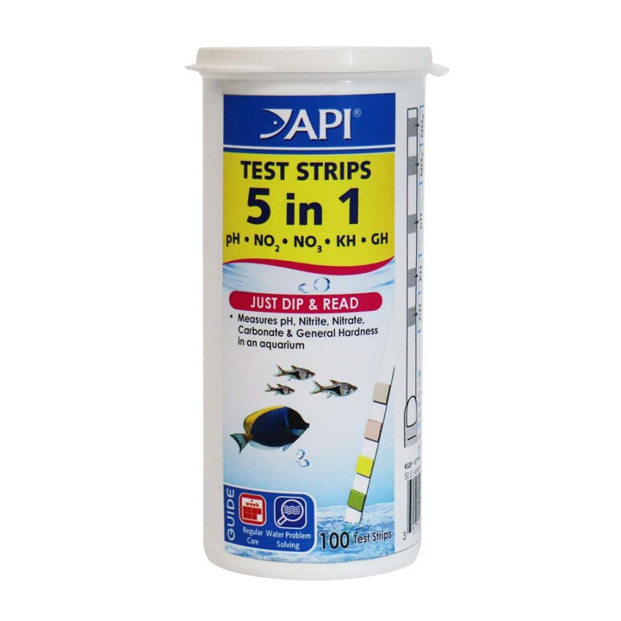 API 5in1 Freshwater Aquarium Test Strip