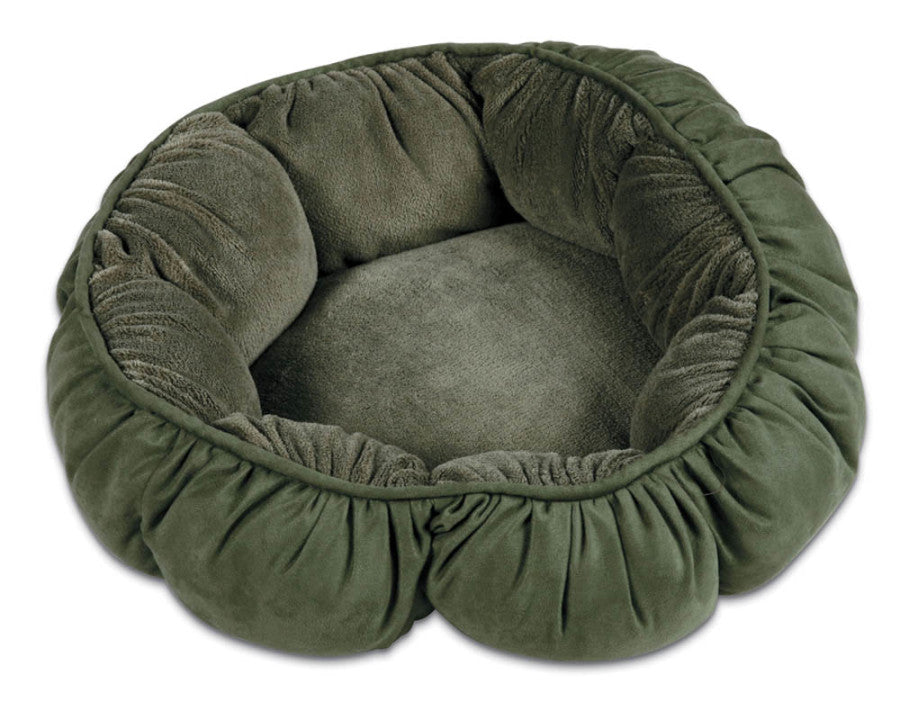 Aspen Puffy Round Pet Bed - 18 in.