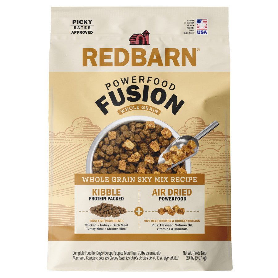 Redbarn Pet Products Powerfood Fusion Whole Grain Dry Dog Food