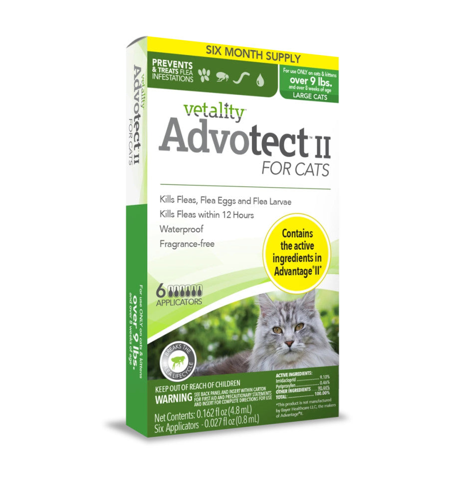 Vetality Advotect II Cat Flea Treatment