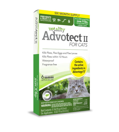 Vetality Advotect II Cat Flea Treatment