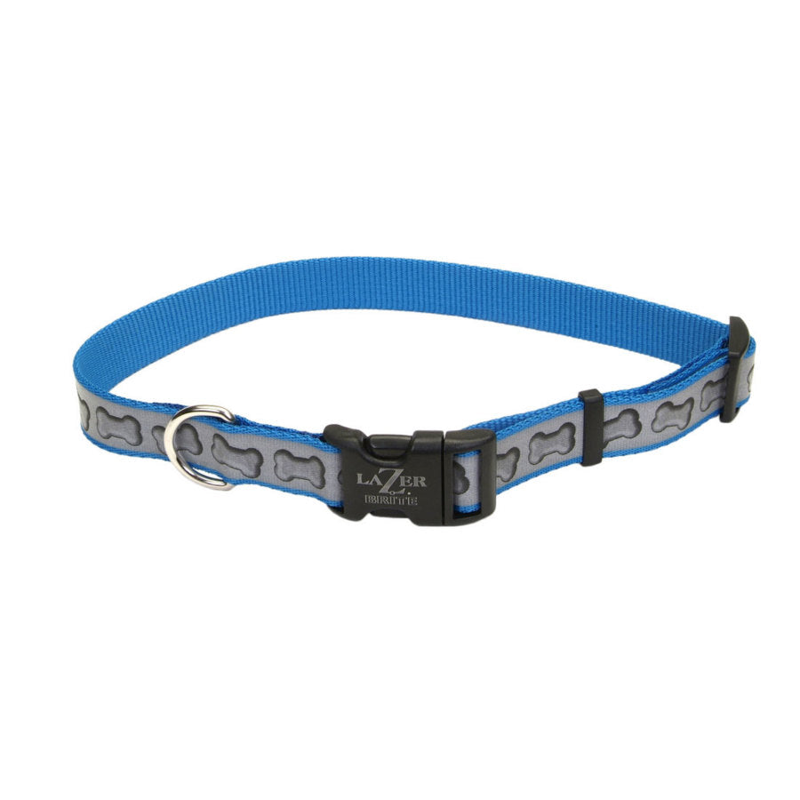 Lazer Brite Reflective Adjustable Dog Collar